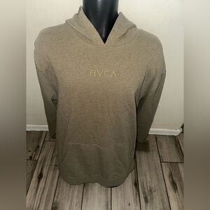 Men’s used size XXL Beige RVCA pullover Hoodie 2XL